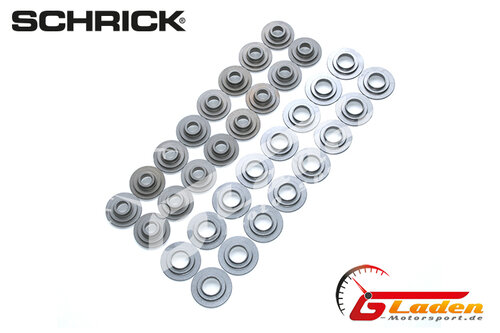VW 16V SCHRICK Ventilfedernteller Satz für 14,5mm Ventilhub