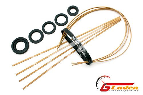 Small Service-Kit Sintimid Apex strips (beige) Gladen Motorsport® Oilseals