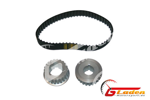 G-Lader timing belt and tooth wheels 11,5mm kit G-Lader timing belt and tooth wheels 11,5mm kit