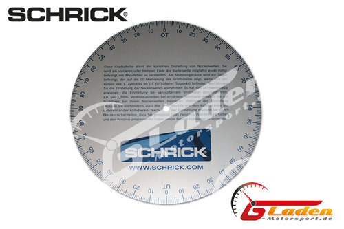Schrick Cam Timing Disc