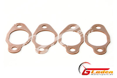 VW Golf I GTI 1.6L / 1.8L Abgaskrümmer Dichtung aus Kupfer (42x32mm)