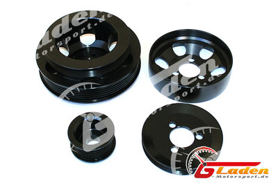 VW 2.0 Liter 16V aluminium pulley complete set